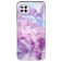 Mobigear Marble Coque Huawei P40 Lite Coque arrière en TPU Souple - Violet