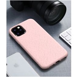 Mobigear Bio Coque iPhone 11 Coque arrière en Eco-Friendly - Rose