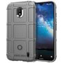 Mobigear Rugged Shield Coque Nokia 2.2 Coque arrière en TPU Souple Anti-Chocs - Gris