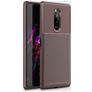 Mobigear Racing Coque Sony Xperia XZ4 Coque arrière en TPU Souple - Marron