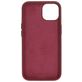 Mobiparts Coque iPhone 14 Coque arrière en Silicone - Plum Red