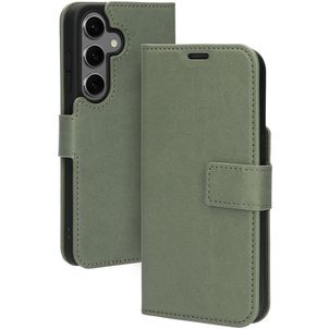 Mobiparts Classic Wallet Housse Samsung Galaxy S24 Etui Porte-Monnaie - Stone Green