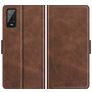 Mobigear Slim Magnet Housse Wiko Power U20 Etui Porte-Monnaie - Marron