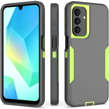Mobigear Rugged Coque Samsung Galaxy A16 Coque arrière Rigide Anti-Chocs - Vert