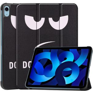 Mobigear Tri-Fold Coque iPad 10 (2022) Etui - Do Not Touch