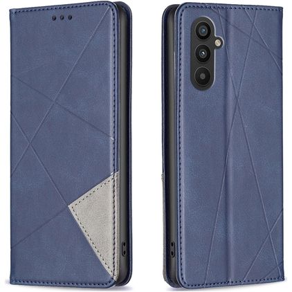 Mobigear Rhombus Slim Housse Samsung Galaxy A24 Etui - Bleu