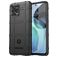 Mobigear Rugged Shield Coque Motorola Moto G72 Coque arrière en TPU Souple Anti-Chocs - Noir