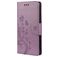 Mobigear Flowers Housse Samsung Galaxy A33 Etui Porte-Monnaie - Violet