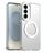 Mobigear Shockproof Coque Samsung Galaxy S26 Plus MagSafe Coque arrière Rigide - Blanc