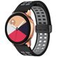 Mobigear Sport Plus Mag Bracelet Silicone Smartwatch Fermeture magnétique - Connexion universelle de 22 mm - Noir / Gris