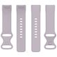 Mobigear Sport Dual Bracelet Silicone Fitbit Charge 5 Fermeture à clou et passant - Violet