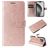 Mobigear Butterfly iPhone 16 Pro Max Étui Portefeuille - Rose doré