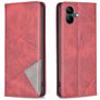 Mobigear Rhombus slim Housse Samsung Galaxy A05 Etui - Rouge