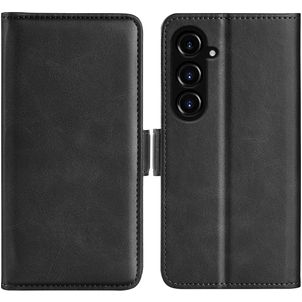 Mobigear Slim Magnet Housse Samsung Galaxy S23 FE Etui Porte-Monnaie - Noir