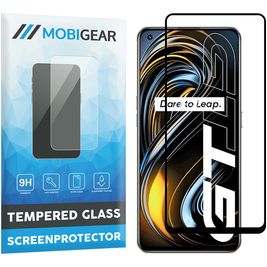 Mobigear Premium Realme GT Verre trempé Protection d'écran - Compatible Coque - Noir