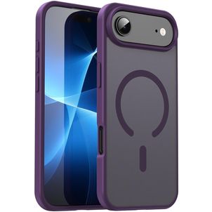 Mobigear Shockproof Coque iPhone Air MagSafe Coque arrière Rigide - Crystal Purple