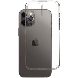 Mobiparts Classic Coque Transparente iPhone 12 Pro Max Coque arrière en TPU Souple - Transparent