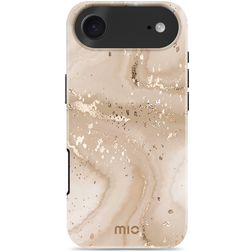 MIO iPhone Air MagSafe Plastique rigide Coque arrière - Gold Marble