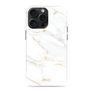 MIO Coque iPhone 15 Pro MagSafe Coque arrière Rigide - White Marble
