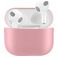 Mobigear Colors Coque Apple AirPods 3 Coque en Silicone Souple - Rose