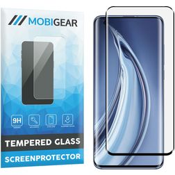 Mobigear Premium Xiaomi Mi 10 Pro Verre trempé Protection d'écran - Compatible Coque - Noir