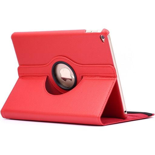 Mobigear DuoStand Coque iPad Air 2 (2014) Etui Rotatif - Rouge