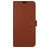 Valenta Gel Skin Housse Samsung Galaxy A54 Etui en Cuir Véritable Porte-Monnaie - Marron