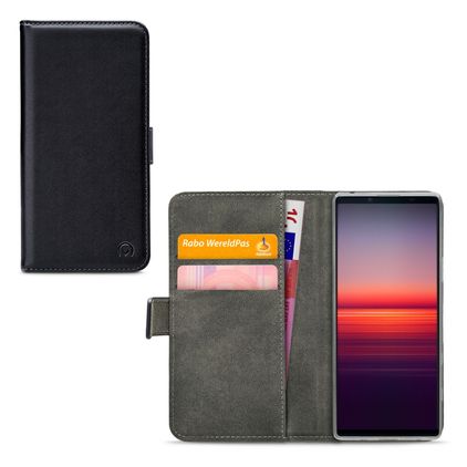 Mobilize Classic Gelly Wallet Sony Xperia 5 II Étui Portefeuille - Noir