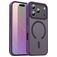Mobigear Shockproof Coque iPhone 17 Pro MagSafe Coque arrière Rigide - Crystal Purple