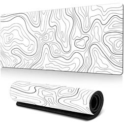 Mobigear Anti-Slip - Tapis de souris - 40 x 90 CM - Abstract Fluid 23