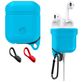Mobigear Coque Apple AirPods 2 Coque en Silicone Souple - Bleu