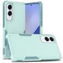 Mobigear Heavy Armor Coque Samsung Galaxy S25 Edge Coque arrière Rigide Anti-Chocs - Vert