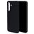 Mobiparts Coque Samsung Galaxy A56 Coque arrière en Silicone - Noir