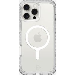 ITSKINS Level 2 HybridMagClear R Coque Transparente iPhone 16 Pro Max MagSafe Coque arrière Rigide Anti-Chocs - Transparent