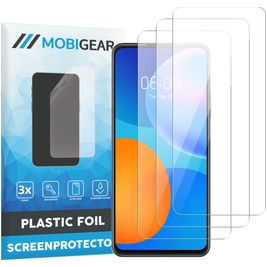 Mobigear Huawei P Smart (2021) Protection d'écran Film - Compatible Coque (Lot de 3)