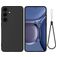 Mobigear Rubber Touch Samsung Galaxy S25 FE Silicone Coque arrière - Noir