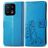 Mobigear Clover Housse Xiaomi 13 Etui Porte-Monnaie - Bleu