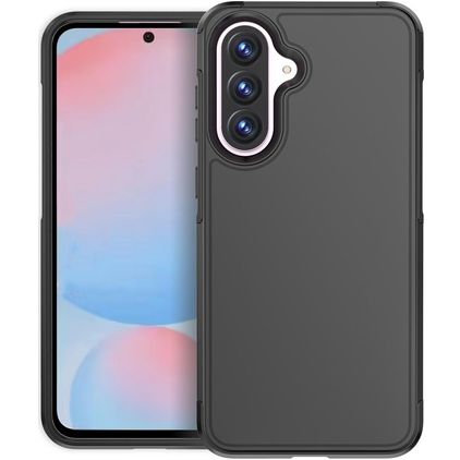 Mobigear Traveller Coque Samsung Galaxy A56 Coque arrière Rigide - Noir