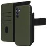 Mobiparts Samsung Galaxy A15 Coque Cuir véritable Étui 2en1 avec coque amovible Portefeuille - Vert
