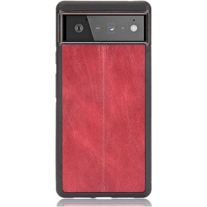 Mobigear Stitch Google Pixel 6 Pro Coque arrière - Rouge