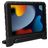 Mobiparts Kids Coque iPad 8 (2020) Coque de tablette pour enfants avec Poignée Enfants en EVA - Noir