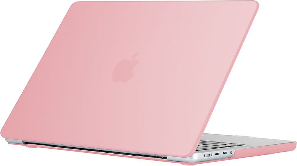 Mobigear Glossy MacBook Pro 16 Pouces (2021-2024) Coque Rose