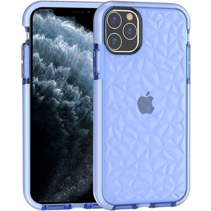 Mobigear Diamond iPhone 11 Pro Plastique rigide Coque arrière - Bleu