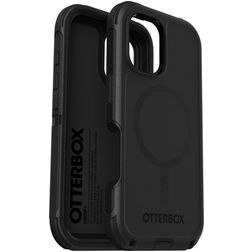 OtterBox Defender iPhone 16 MagSafe Plastique rigide Coque arrière Antichoc - Noir