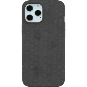 Pela Case Coque iPhone 12 Pro Max Coque arrière en Eco-Friendly Anti-Chocs - Noir