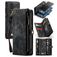 Caseme 008 Housse Samsung Galaxy A52 Etui avec Coque Détachable Porte-Monnaie - Noir
