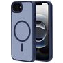 Mobiparts Hardcover Coque iPhone 16e MagSafe Coque arrière Rigide - Satin Blue