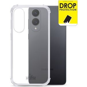 My Style Protective Flex Coque Transparente Samsung Galaxy S25 Edge MagSafe Coque arrière en TPU Souple - Transparent
