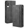 Mobigear Sensation Housse Samsung Galaxy A70 Etui Porte-Monnaie - Noir