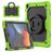 Mobigear RingGuard Coque iPad 9 (2021) Coque arrière en Plastique rigide,Silicone + Support Amovible - Vert